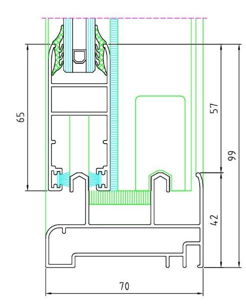 Perfil y construcción AE9050 — Inalsa